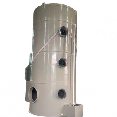 喷淋塔废气处理环保设备厂家 不锈钢除尘环保除臭净化除雾器图2