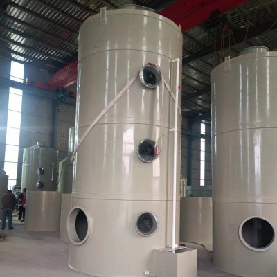 喷淋塔废气处理环保设备厂家 不锈钢除尘环保除臭净化除雾器图3