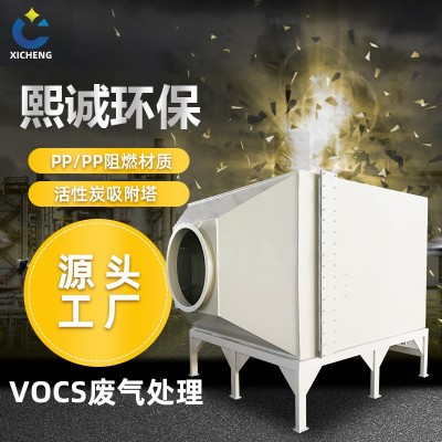 活性炭吸附箱环保箱废气处理净化设备烤喷漆房工业漆雾干式过滤箱图2