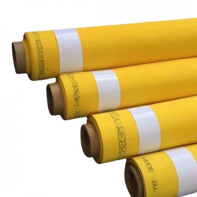 华润现货涤纶网聚酯网丝网印刷网白色黄色印花网纱丝印网纱数码图4