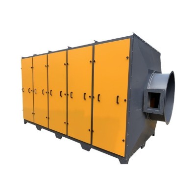 定制活性炭吸附箱除臭装置活性炭箱光氧活性炭一体机废气处理设备图2