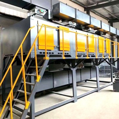 工业防水蜂窝活性炭块催化燃烧蜂窝炭碳废气净化催化燃烧装置设备图3