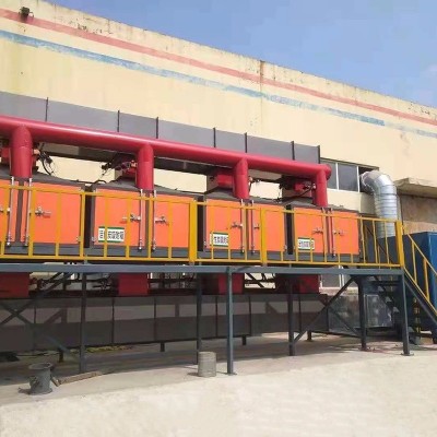 工业防水蜂窝活性炭块催化燃烧蜂窝炭碳废气净化催化燃烧装置设备图5