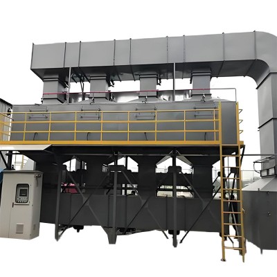 工业防水蜂窝活性炭块催化燃烧蜂窝炭碳废气净化催化燃烧装置设备图2