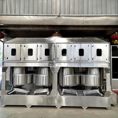 不锈钢气旋混动喷淋塔方形旋流塔除尘净化脱硫塔废气处理净化设备图2