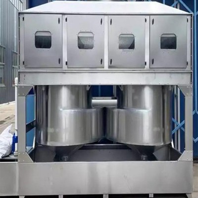 不锈钢气旋混动喷淋塔方形旋流塔除尘净化脱硫塔废气处理净化设备图4