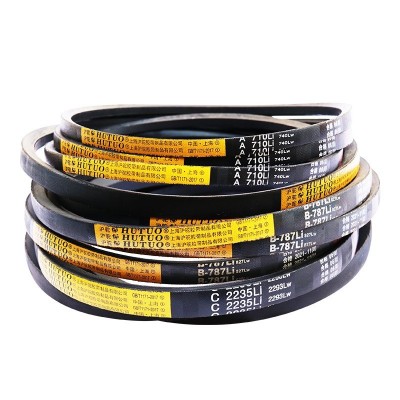 上海沪驼硬线B型三角带 空压机柴油机同步传动皮带 B600-B7000图3