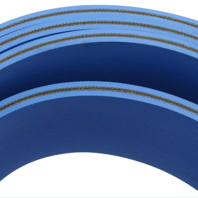 蓝色尼龙粘箱机高速平面传动带 糊盒机双面片基带 双蓝片基带批发图3