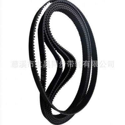 氯丁橡胶同步带HTD8M368-8M工业传动带齿形黑色同步带现货图3