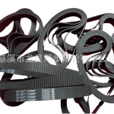 氯丁橡胶同步带HTD8M368-8M工业传动带齿形黑色同步带现货图4