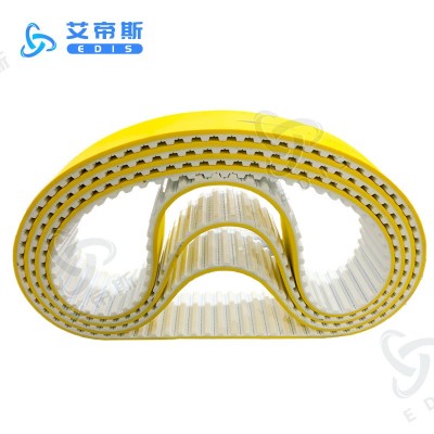 厂家供应 加黄胶聚氨酯PU同步带 耐磨柔软同步皮带 齿形多样图3
