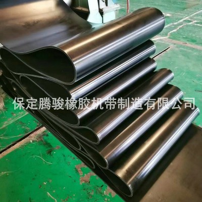 输送带厂家批发工业矿用耐磨橡胶尼龙输送带耐高温防滑环 形传送带图3