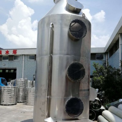 不锈钢水喷淋塔废气除臭洗涤塔pp喷淋塔废气净化设备厂家直销排风图4