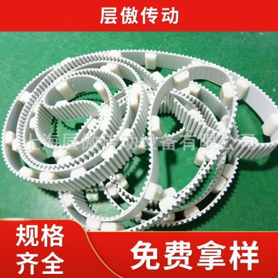 pu工业皮带 pu传送带小型齿轮传动带 工业皮带输送带图2