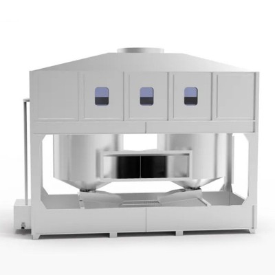 不锈钢气旋混动喷淋塔 工业除烟除雾气旋塔 废气除尘脱硫净化塔图5