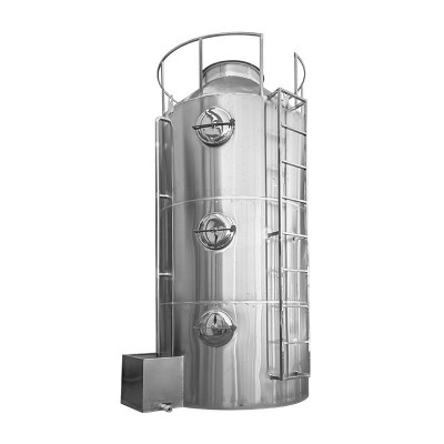 气旋混动不锈钢喷淋塔废气处理净化设备稳定酸雾净化不锈钢喷淋塔图4