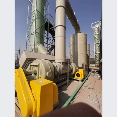 pp喷淋塔 废气洗涤塔 工业废气净化处理装置 污水厂废气净化图3