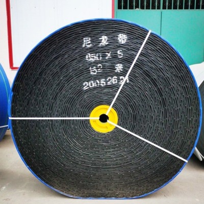 凸人字花纹黑色橡胶输送带 EP100型10兆帕图5