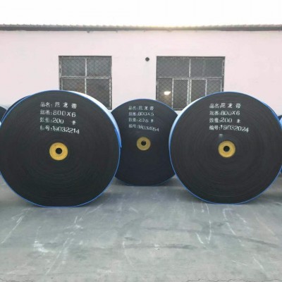 厂家 EP100黑色橡胶输送带流水线皮带 800宽图3