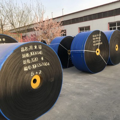 厂家 EP100黑色橡胶输送带流水线皮带 800宽图2