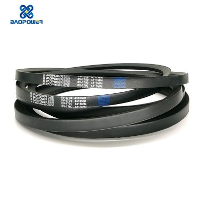 保尔力现货窄V带强力三角带3V工业传动调速带窄v带橡胶传动皮带图2