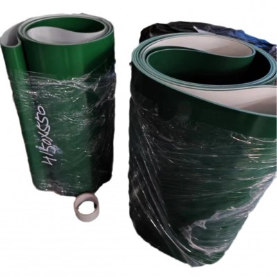绿色PVC/PU轻型输送带皮带厂家直发工业平皮带提升机流水线传送带图5