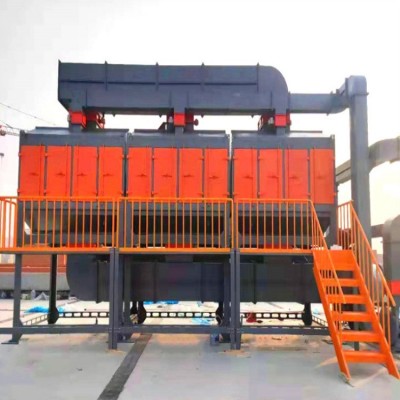 源头厂家 喷漆用催化燃烧设备 RCO废气处理 催化燃烧设备图4