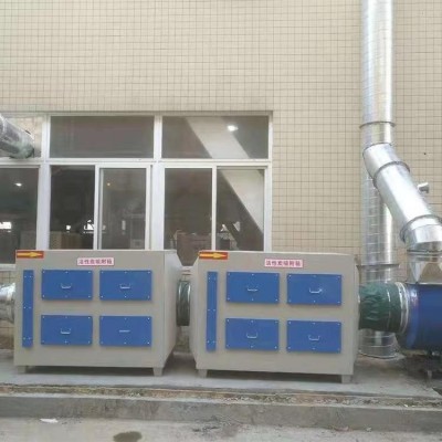 现货活性炭吸附箱二级蜂窝活性炭箱工业废气pp不锈钢吸附箱光氧图2