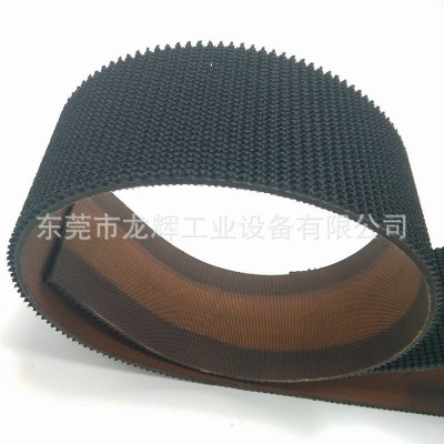 龙辉工业传动带 5.0黑色草带聚氨酯传动带 输送机皮带非标定 制图2