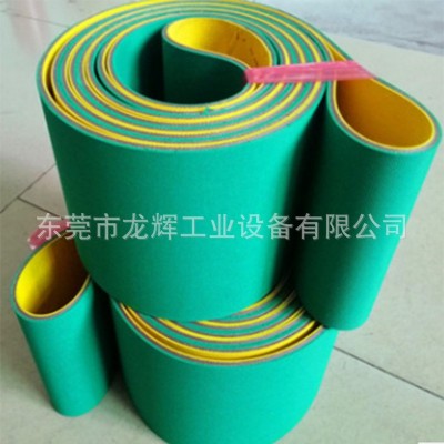 龙辉工业皮带 1.8 2.0 3.0黄绿片基带 机械传动带传送带输送带图4