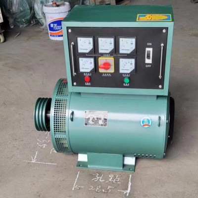 无刷三相交流同步发电机船用等功率双电压皮带轮20/24/30/100KW图2