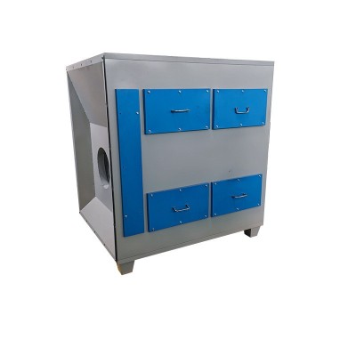 活性炭环保箱 活性炭漆雾过滤装置 废气处理活性炭环保箱吸附箱图5