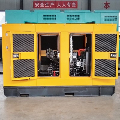 50千瓦静音箱发电机组户外施工潍柴50KW柴油发电机厂家直供图3