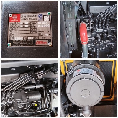 50千瓦静音箱发电机组户外施工潍柴50KW柴油发电机厂家直供图4