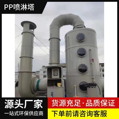 pp喷淋塔工业废气脱硫塔吸附处理洗涤净化塔废气处理环保设备排风图2