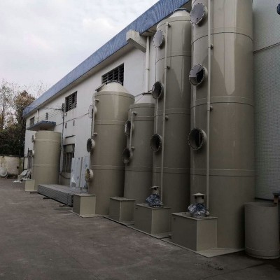 长期出售塑料容器 PPH缠绕储罐 PPH喷淋塔废气处理设备图5