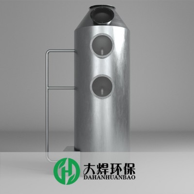 不锈钢喷淋塔厂家批发直供塑胶喷雾注塑工业废气净化吸附耐腐蚀图3