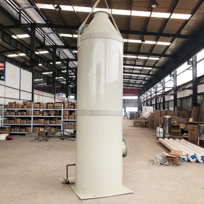 定制PP喷淋塔除尘除臭设备喷淋洗涤塔空气净化设备废气处理设备图2