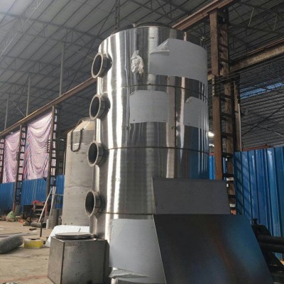 厂家碳钢喷淋塔设备 环保设备 橡胶工业专用喷淋除尘设备现货图4