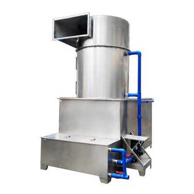 耐高温不锈钢高效高压喷淋塔喷漆废气vocs有机废气处理成套设备图3