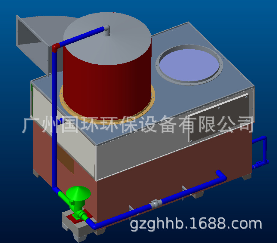 旋风高效喷淋塔2
