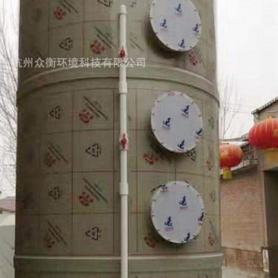 专业供应废气处理净化塔 家具油漆房废气处理设备 喷淋净化器图3