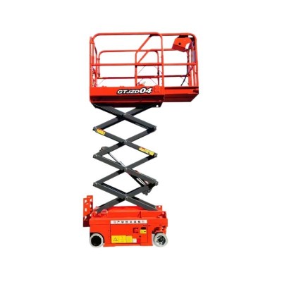 高空作业车小巧灵活电动自行升降机迷你小型登高车全自行升降台图2