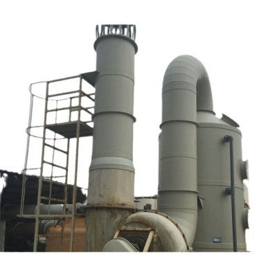 广东供应垃圾转运站恶臭废气处理设备 喷淋塔 酸雾净化器图4