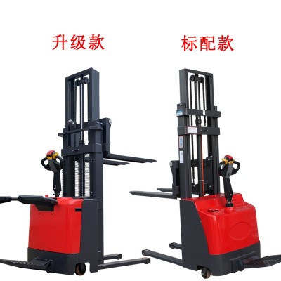 站驾式全电动堆高车电动叉车液压升高装卸车2吨电瓶升降叉车图3