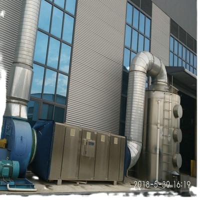 厂家供应喷淋塔 废气处理一体设备 工业酸雾净化塔洗涤塔喷淋塔图2