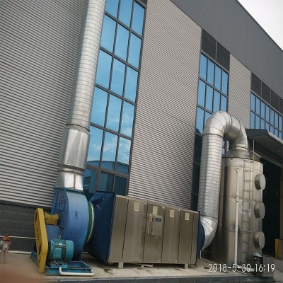 厂家供应喷淋塔 废气处理一体设备 工业酸雾净化塔洗涤塔喷淋塔图5