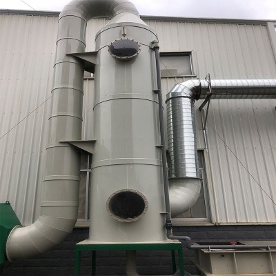 厂家供应喷淋塔 废气处理一体设备 工业酸雾净化塔洗涤塔喷淋塔图3