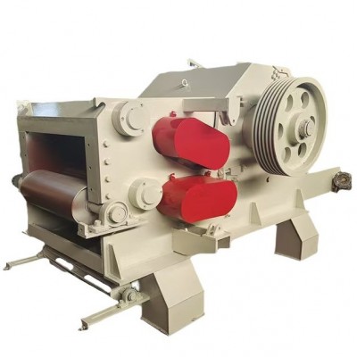 鼓式削片机 竹子木材干湿杂木原木切片机 建筑模板原木削片机图5