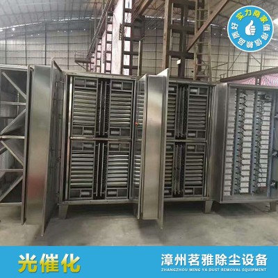 喷淋塔 活性炭吸附柜 UV光解设备 等离子氧化高效废气处理设备图2